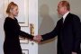 Юлия Тимошенко и Владимир Путин