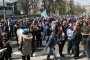 Служители от Центъра за градска мобилност протестират пред общината