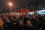 Потрошиха кола на протестите снощи