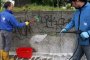 Чистят свастики в София