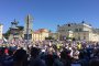   Хиляди полицаи и пожарникари на бунт пред парламента