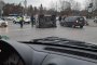 Джип се обърна на бул. Евлоги и Христо Георгиеви в София