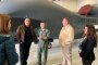 Борисов на борда на американския самолетоносач Хари С. Труман