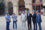 Сините каски дойдоха да подкрепят Радев