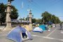 Без нарушения, освен блокираните кръстовища: МВР