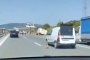 Катастрофа затруднява движението на АМ Струма
