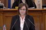 Предлагам НС да наложи мораториум на сегашното правителство: Нинова