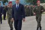 Румен Радев и Херо Мустафа присъстват на военна демонстрация на полигона Корен 