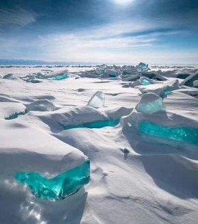 Байкъл в лед и сняг