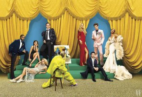 Фотосесията е сътворена от италианския артист Maurizio Cattelan и фотографа Pierpaolo Ferrari