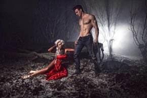Балканската звезда Андреа още през 2017 година засне за първи път фитнес моделът Виктор Стоянов 