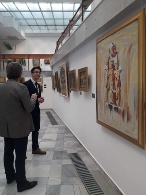 Министърът на културата Ат. Атанасов, който сам се нарече "просто Наско" направи първа публична поява ден след скандалното си видео в неадекватно състояние