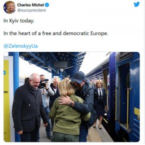Очаква се ръководителят на Европейския съвет да се срещне със Зеленский по-късно в сряда