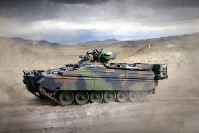 Според германските медии базираният в Дюселдорф германски автомобилен и оръжеен производител Rheinmetall, който произвежда бойните машини на пехотата (IFV) Marder за германската армия, използва боеприпаси, произведени в Швейцария