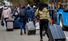  

Повечето пътници във влака за Букурещ са украинци