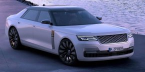 Предната част на автомобила носи известния интерфейс на Range Rover, докато фонът е в същите обичайни линии на Land Rover с малки модификации, които се появяват, когато светлините се свържат една с друга