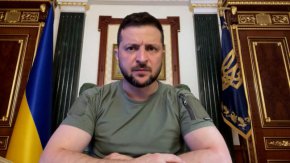 Зеленский говори, след като Украйна започна контраофанзива, целяща да си върне контролираната от Русия територия в южната част на страната.