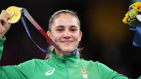 
Шампионката от игрите в Токио ще изпрати писмо до президента на МОК Томас Бах.