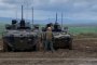 Многонационалната бойна група на НАТО на полигона в Ново село