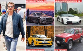 Брад Пит облича пълна състезателна екипировка по време на снимките на новия филм Apex, вдъхновен от Формула 1, който ще излезе на екран през следващите една-две години.
