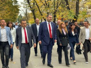   Делян Пеевски, съпредседател на ПГ на ДПС от Шумен