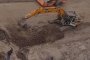 Багерът при изкопите
