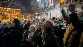 Протести в Белград