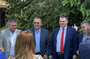  Делян Пеевски, председател на ДПС посети Разград