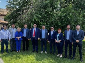  Делян Пеевски, председател на ДПС посети Разград