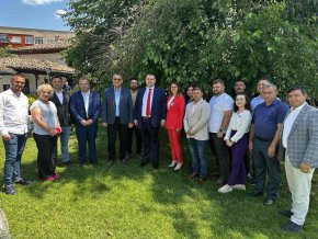  Делян Пеевски, председател на ДПС посети Разград