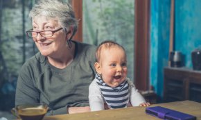 Grandparent love boosts empathy and lowers stress levels.