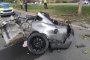 Автомобил се размаза с 218 км/ч в дърво на бул. Ботевградско шосе