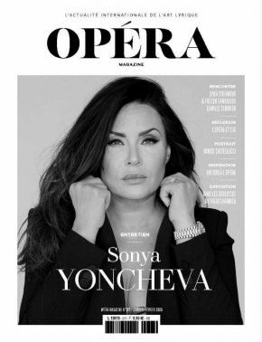 Соня Йончева на корицата на Opéra Magazine