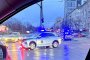 Катастрофа с джип на Столична община под Моста на влюбените при НДК 