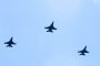 За първи път над София прелетяха изтребители F-16