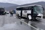 Обвиниха водача на автобуса, ударил се в камион на АМ Хемус