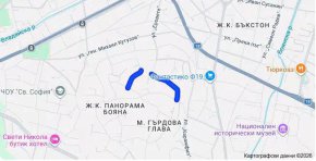 Ул. Абанос между Прохлада и Кутузов: Улиците на София