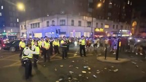 Безредици по улиците на Лондон и Париж, след като Франция елиминира Мароко