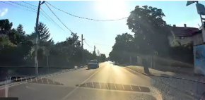 Деца опънаха въже през път в Обеля, коли спират рязко, за да избегнат инцидент