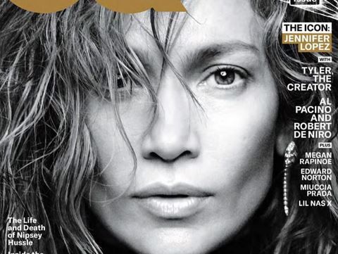 Джей Ло без грим на корицата на GQ