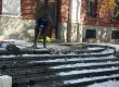   Разбиват каменните плочи на Народния театър