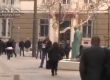   Паметник на Борисов със светещи очи на Гарибалди 
