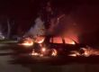 Подпалиха колите на свидетел срещу властта