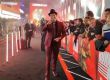   Порязов с Том Круз на премиерата на Running Man в Лондон