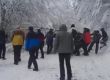 Пътниците от автобус 66 отстраниха паднало дърво на пътя за х.Алеко малко над Бай Кръстьо към 11.00 часа